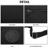 E6824-KONO Casual Multi Pocket Lightweight Cross Body Messenger Bag BLACK E6824-KONO Casual Multi Pocket Lightweight Cross Body Messenger Bag BLACK