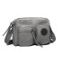 E6824-KONO Casual Multi Pocket Lightweight Cross Body Messenger Bag GREY E6824-KONO Casual Multi Pocket Lightweight Cross Body Messenger Bag GREY