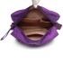 E6824-KONO Casual Multi Pocket Lightweight Cross Body Messenger Bag PURPLE E6824-KONO Casual Multi Pocket Lightweight Cross Body Messenger Bag PURPLE