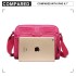 E6824-KONO Casual Multi Pocket Lightweight Cross Body Messenger Bag PLUM E6824-KONO Casual Multi Pocket Lightweight Cross Body Messenger Bag PLUM