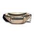E6831-MISS LULU Patent Leather Zip Front WAISTBAG Bum Bag GOLD E6831-MISS LULU Patent Leather Zip Front WAISTBAG Bum Bag GOLD