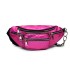E6831-MISS LULU Patent Leather Zip Front WAISTBAG Bum Bag PLUM