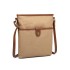 E6838 - Miss Lulu Washed Nylon Pouch Cross Body Bag - Khaki E6838 - Miss Lulu Washed Nylon Pouch Cross Body Bag - Khaki