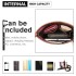 E6838 - Miss Lulu Washed Nylon Pouch Cross Body Bag - Purple E6838 - Miss Lulu Washed Nylon Pouch Cross Body Bag - Purple