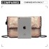 E6843 - Miss Lulu Leather Look Folded Metal Chain Clutch Shoulder Bag - Pink E6843 - Miss Lulu Leather Look Folded Metal Chain Clutch Shoulder Bag - Pink
