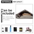 E6843 - Miss Lulu Leather Look Folded Metal Chain Clutch Shoulder Bag - Silver E6843 - Miss Lulu Leather Look Folded Metal Chain Clutch Shoulder Bag - Silver