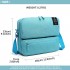 E6851 - Kono Multi Compartment Travel Shoulder Bag - Blue E6851 - Kono Multi Compartment Travel Shoulder Bag - Blue
