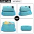 E6851 - Kono Multi Compartment Travel Shoulder Bag - Blue E6851 - Kono Multi Compartment Travel Shoulder Bag - Blue