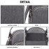 E6901 - Kono Compact Multi Compartment Cross Body Bag - Grey