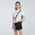 E6925 - Kono Multi Pocket Cross Body Umhängetasche - Schwarz