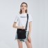 E6925 - Kono Multi Pocket Cross Body Umhängetasche - Schwarz