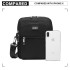 E6925 - Kono Multi Pocket Cross Body Umhängetasche - Schwarz E6925 - Kono Multi Pocket Cross Body Umhängetasche - Schwarz