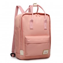 EB2017 - Kono Large Polyester Laptop Backpack - Pink