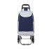 EQ2043 - Kono 6 Wheel Push Shopping Trolley - Navy