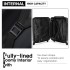 K1991L-Kono Horizontal Design ABS Hartschalengepäck 24 Zoll Koffer Schwarz K1991L-Kono Horizontal Design ABS Hartschalengepäck 24 Zoll Koffer Schwarz