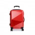 K6671L - KONO hard shell suitcase diamond design 28 inch luggage RED