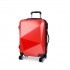 K6671L - KONO hard shell suitcase diamond design 28 inch luggage RED