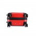 K6671L - KONO hard shell suitcase diamond design 28 inch luggage RED