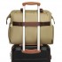BCK2503 - Kono Große Wickeltasche mit Schuhefach, isolierte Taschen & wasserdichter Reißverschlusstasche - Khaki