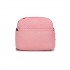 BCK2615 - Kono 3-in-1 Mama-Rucksack-Set mit Wickelmatte & isolierter Schnullertasche - Rosa