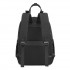 BCK2623 - Kono 2-in-1 Nappy Changing Backpack Set, Large Capacity Diaper Bag With Changing Mat - Black