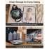BCK2623 - Kono 2-in-1 Nappy Changing Backpack Set, Large Capacity Diaper Bag With Changing Mat - Black