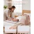 BCK2623 - Kono 2-in-1 Nappy Changing Backpack Set, Large Capacity Diaper Bag With Changing Mat - Pink And Beige