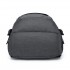 BPK2426 - Kono Minimalist Design Tech Backpack with USB & Type-C Port and Laptop Compartment - Dark Grey