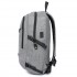 BPK2426 - Kono Minimalist Design Tech Backpack with USB & Type-C Port and Laptop Compartment - Grey