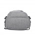 BPK2426 - Kono Minimalist Design Tech Backpack with USB & Type-C Port and Laptop Compartment - Grey