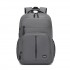 BPK2518 - Kono Laptop Backpack with 15.6" Laptop Compartment, Comfortable & Durable for Work and Business Trips - Grey