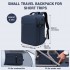 BPK2524 - Kono Spacious and Organised Personal-Item Backpack (40×30×20) with 15.6" Laptop Sleeve, Clamshell Main - Navy