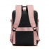 BPK2524 - Kono Spacious and Organised Personal-Item Backpack (40×30×20) with 15.6" Laptop Sleeve, Clamshell Main - Pink