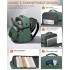 BPK2524L- Kono Verbesserter großer Kabinenrucksack, 32 L, Rucksack für 17,3-Zoll-Laptops mit atmungsaktiven druckentlastenden Gurten und Koffer-Trolleygurt für Geschäftsreisen – Grün