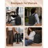BPK2527 - Kono Functional Water-Resistant Laptop Backpack, Trendy Design with Padded Sleeve and Multiple Practical Compartments - Black