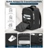 BPK2531S - Vielseitiger Business-Rucksack - Passend für 15,6" Laptops, ideal für Arbeit, Reisen und den täglichen Pendelverkehr - Schwarz