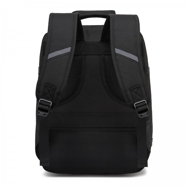 BPK2551 - Kono Flexible Cabin Backpack 30×20×40-Fits 15.6" Laptop, Clamshell Access-Great for Holidays, Work Trips & Commuting - Black