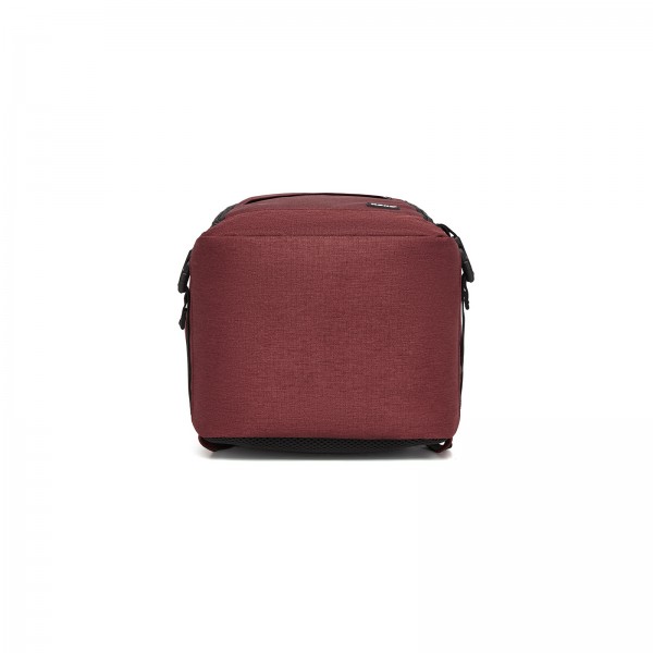 BPK2551 - Kono Flexibler Kabinen-Rucksack 30×20×40 – für 15,6"-Laptop, Koffer-Öffnung – perfekt für Urlaub, Geschäftsreisen & Pendeln – Burgund