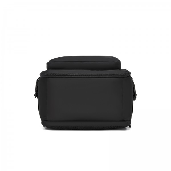 BPK2601- Kono Kabinen-Reiserucksack 40×20×30 cm – Wasserabweisend, Mehrere Fächer, Gepolstertes Laptopfach, Diebstahlsicher, Handgepäck-Tasche - Schwarz
