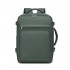 BPK2601- Kono Kabinen-Reiserucksack 40×20×30 cm – Wasserabweisend, Mehrere Fächer, Gepolstertes Laptopfach, Diebstahlsicher, Handgepäck-Tasche - Grün