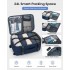 BPK2601- Kono Cabin Travel Backpack 40×20×30 cm – Water-Resistant, Multi-Compartment, Padded Laptop, Anti-Theft, Carry-On Tote - Navy