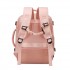 BPK2601- Kono Kabinen-Reiserucksack 40×20×30 cm – Wasserabweisend, Mehrere Fächer, Gepolstertes Laptopfach, Diebstahlsicher, Handgepäck-Tasche - Rosa