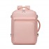 BPK2601- Kono Kabinen-Reiserucksack 40×20×30 cm – Wasserabweisend, Mehrere Fächer, Gepolstertes Laptopfach, Diebstahlsicher, Handgepäck-Tasche - Rosa
