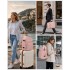 BPK2601- Kono Cabin Travel Backpack 40×20×30 cm – Water-Resistant, Multi-Compartment, Padded Laptop, Anti-Theft, Carry-On Tote - Pink