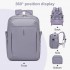 BPK2602- Kono Cabin Approved Carry On Backpack 40×30×20cm, Water Resistant 15.6 Inch Laptop Travel Rucksack with Dry-wet Separation Pouch - Purple