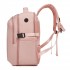BPK2602- Kono Cabin Approved Carry On Backpack 40×30×20cm, Water Resistant 15.6 Inch Laptop Travel Rucksack with Dry-wet Separation Pouch - Pink