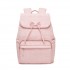 BPK2626 - Kono 23L Reise-Laptop-Rucksack, wasserabweisender Nylon-Rucksack, passend für 15,6-Zoll-Notebook für Arbeit, Schule und Wochenendreise - Rosa