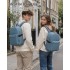 E1930 - Kono Durable Polyester Everyday Backpack With Sleek Design - Blue