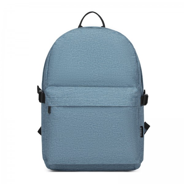 E1930 - Kono Durable Polyester Everyday Backpack With Sleek Design - Blue