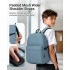 E1930 - Kono Durable Polyester Everyday Backpack With Sleek Design - Blue